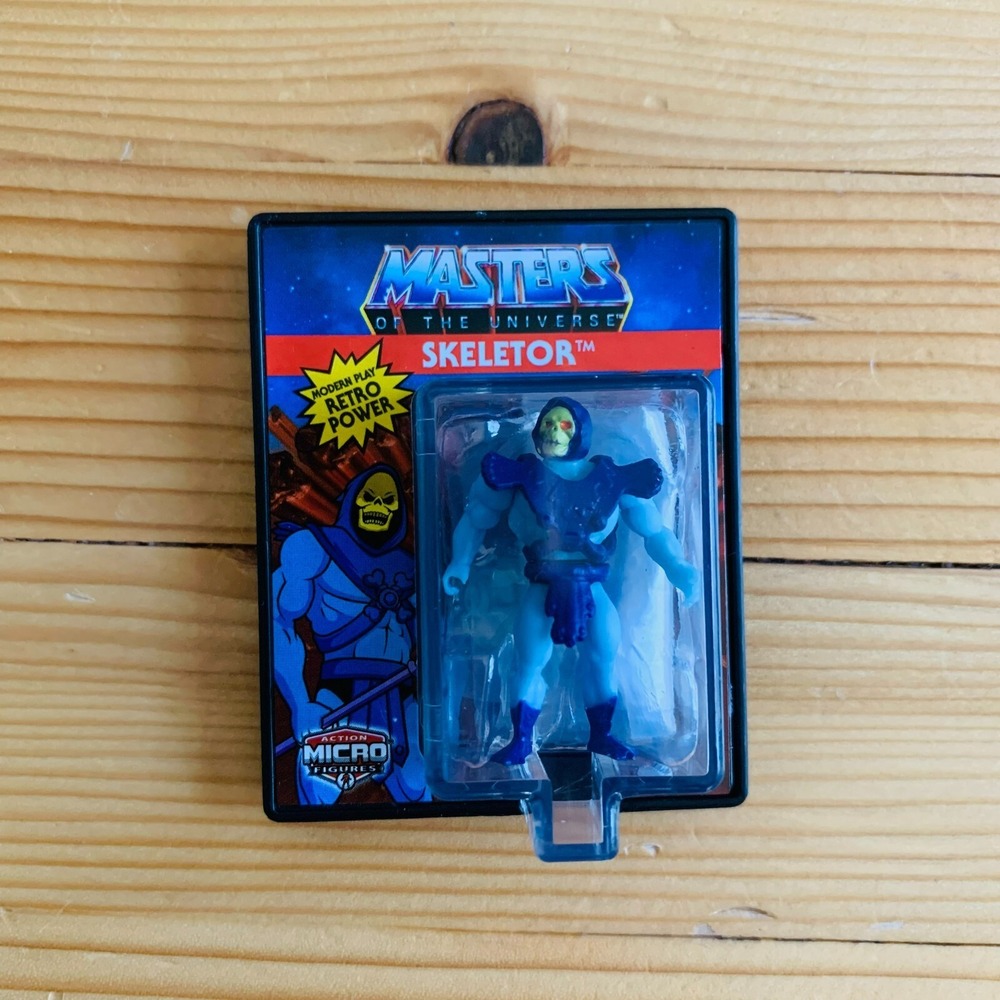 Masters‎ of the Universe Skeletor Micro Action Figure Super Impulse Retro Power
